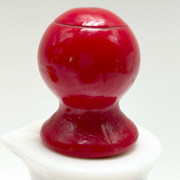 🍓🍨🛁Avon - Bubble Bath Milk Glass Empty Bottle “Strawberries And Cream” - Picture 11 of 16